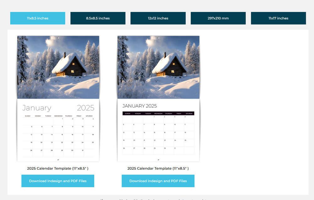 create a promotional calendar