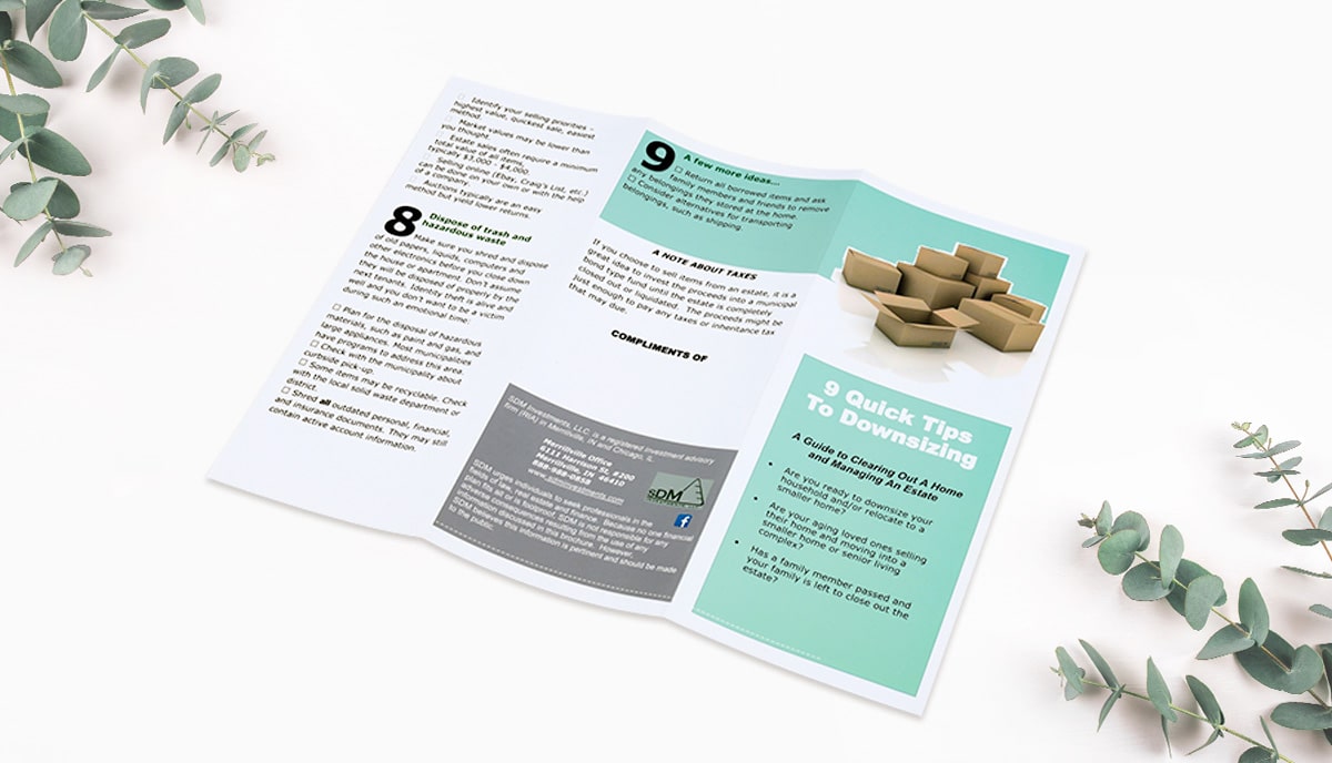 How To Design A Promotional Leaflet For Offset Printing