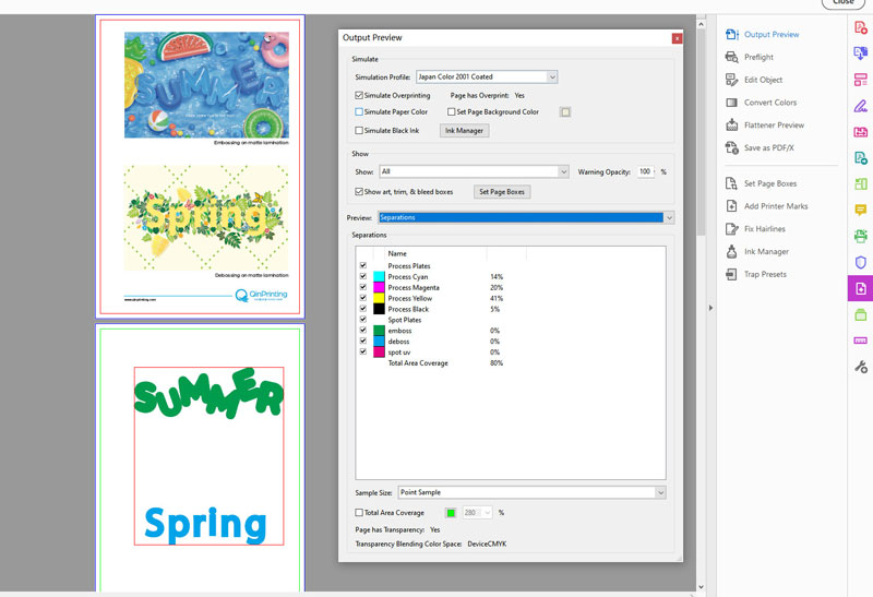 How to Create Spot-UV, Embossing and Debossing Files 9