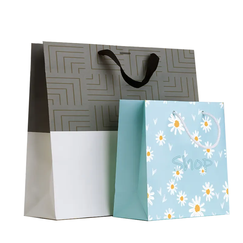 custom paper bags with handles