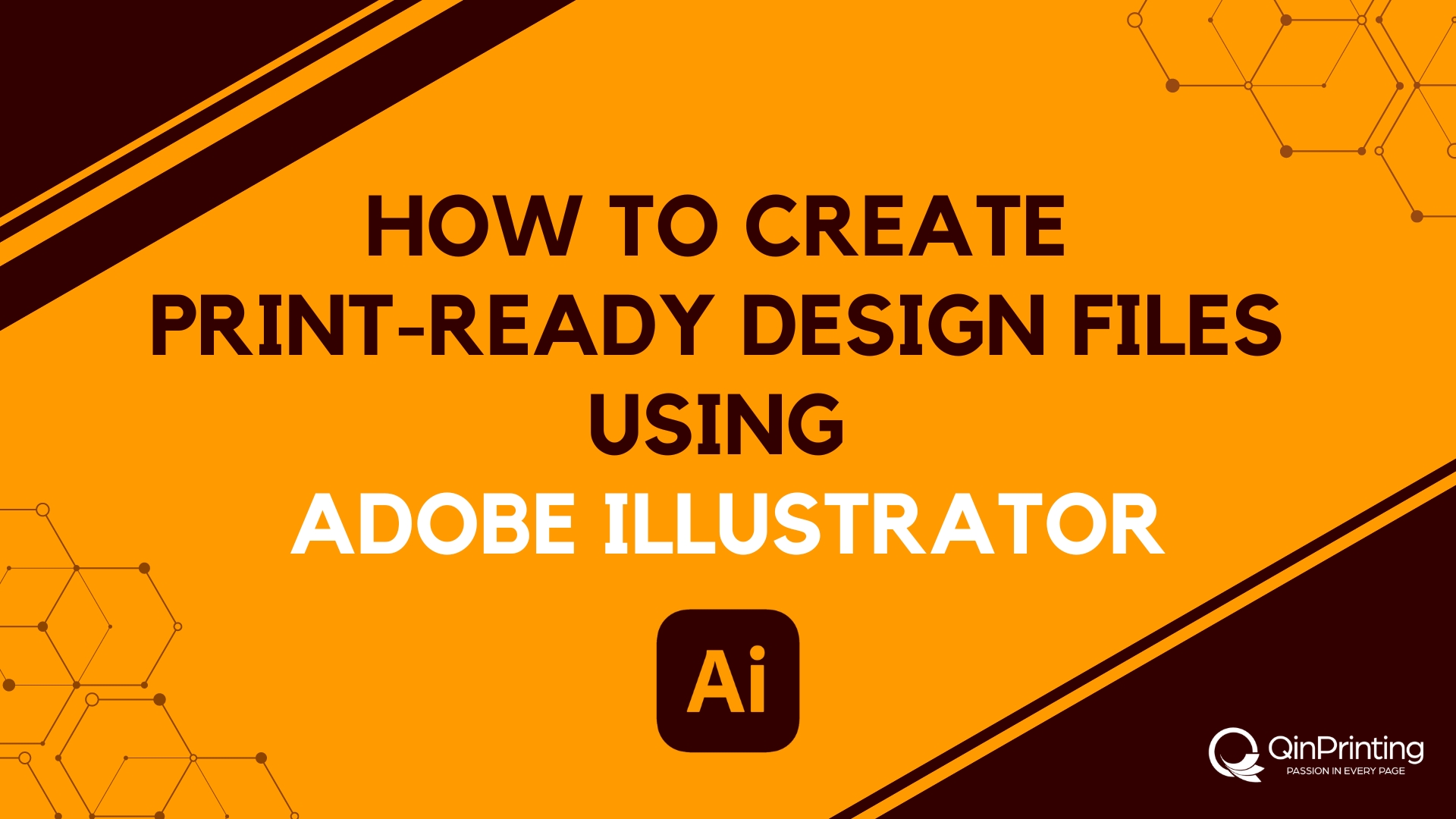 how to create print-ready design files in Adobe Illustrator