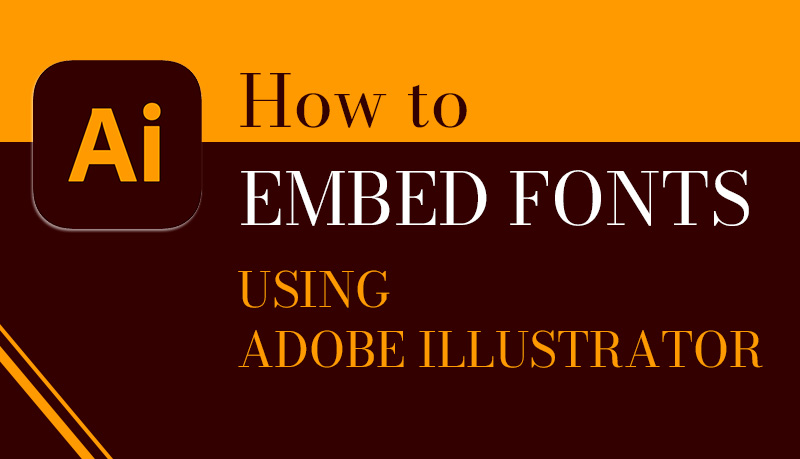 how to embed fonts in PDF print files