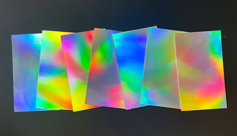 What is holographic paper