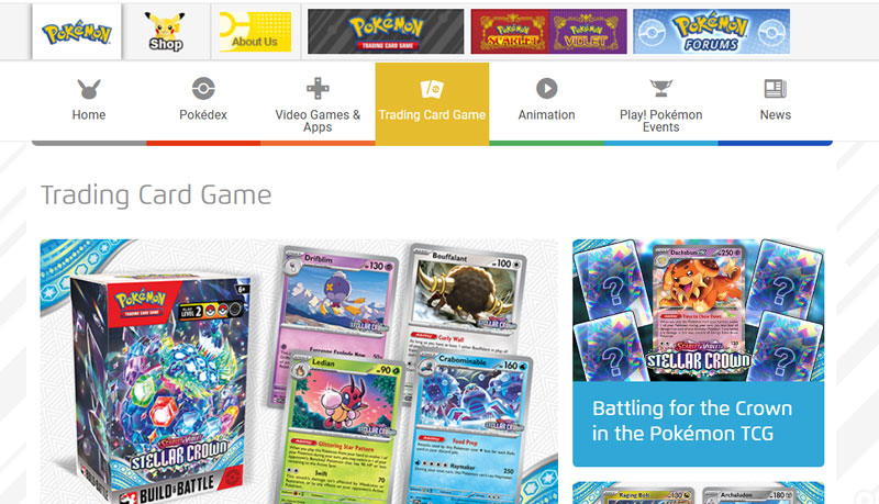 Pokémon trading card game