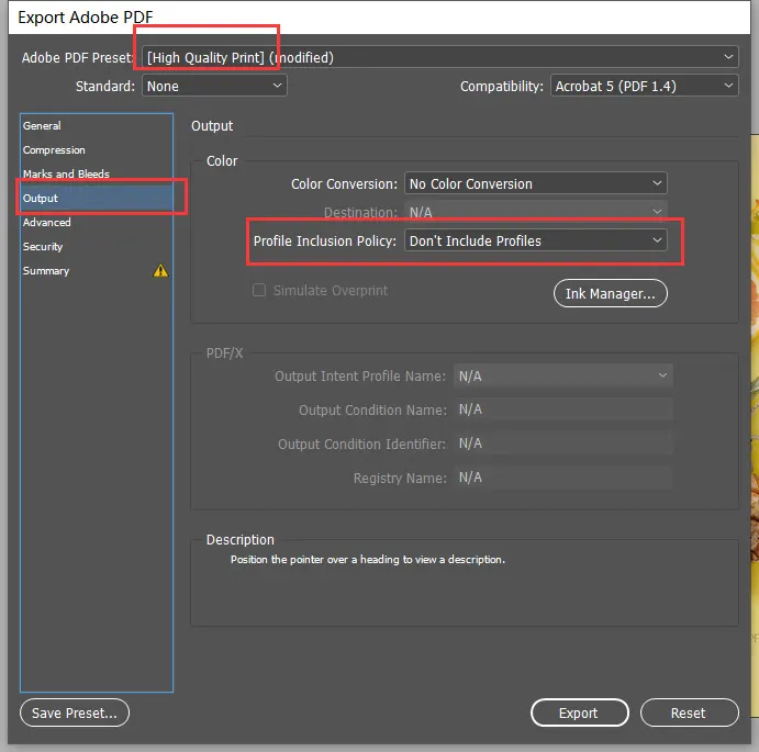 How to Use QinPrinting Cover Templates in Adobe InDesign - Finalize and export