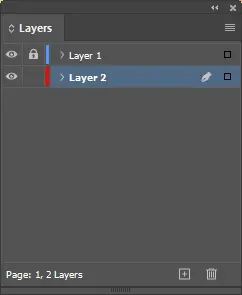 How to Use QinPrinting Cover Templates in Adobe InDesign - Lock the template layer