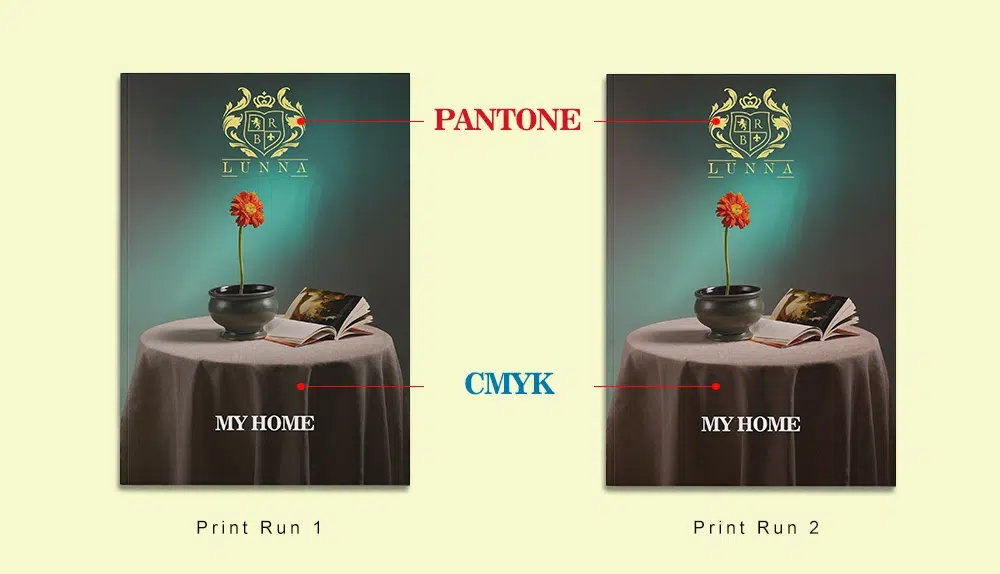 CMYK vs Pantone