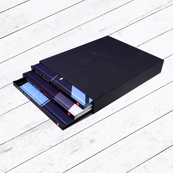 Custom Printed Hard Cover 8.5 x 11 portrait book with BLACK pages