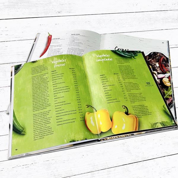 cookbook book printing