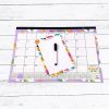 color desk pad calendar printing