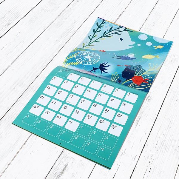 printing wall calendar