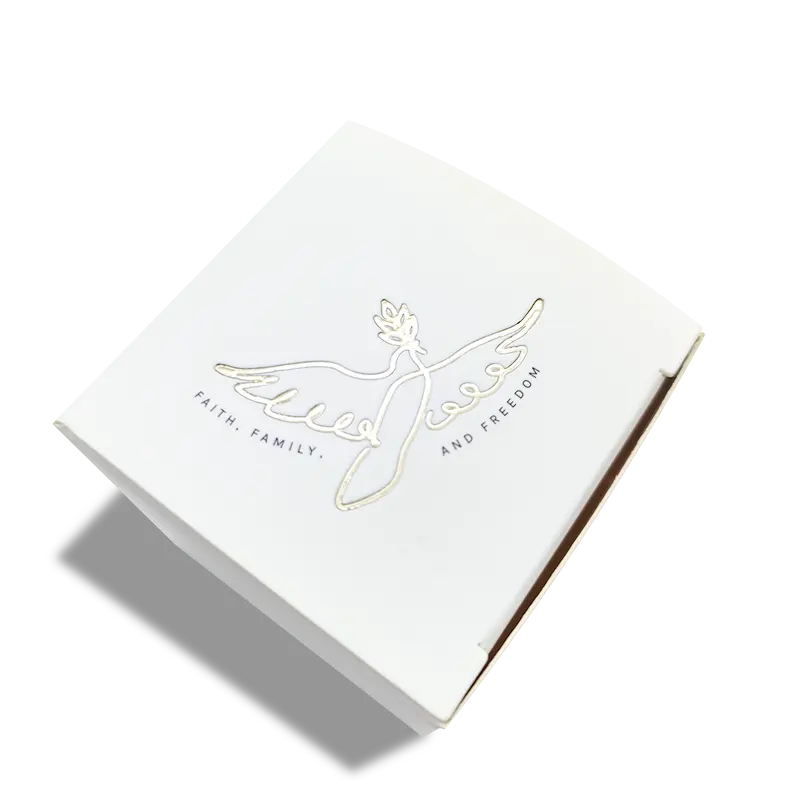 Custom Logo Foil Stamped Paper Box