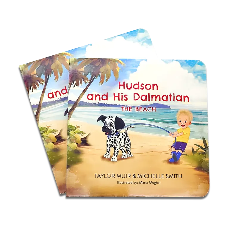 Hudson And His Dalmatian: The Beach