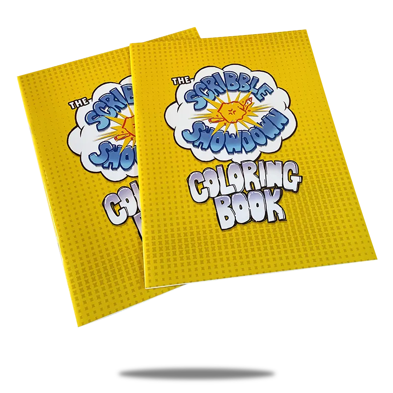 custom coloring book printing