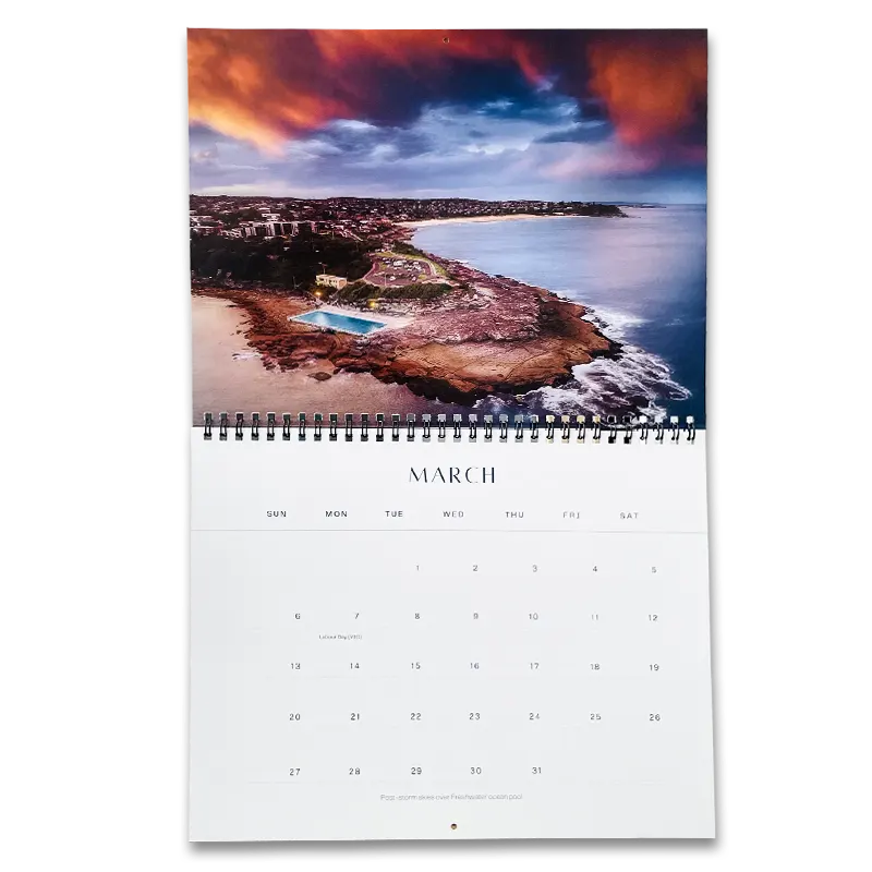 custom wall calendar printing