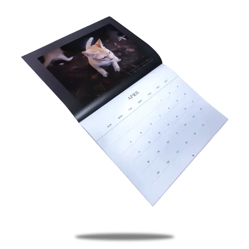 saddle stitch calendar printing