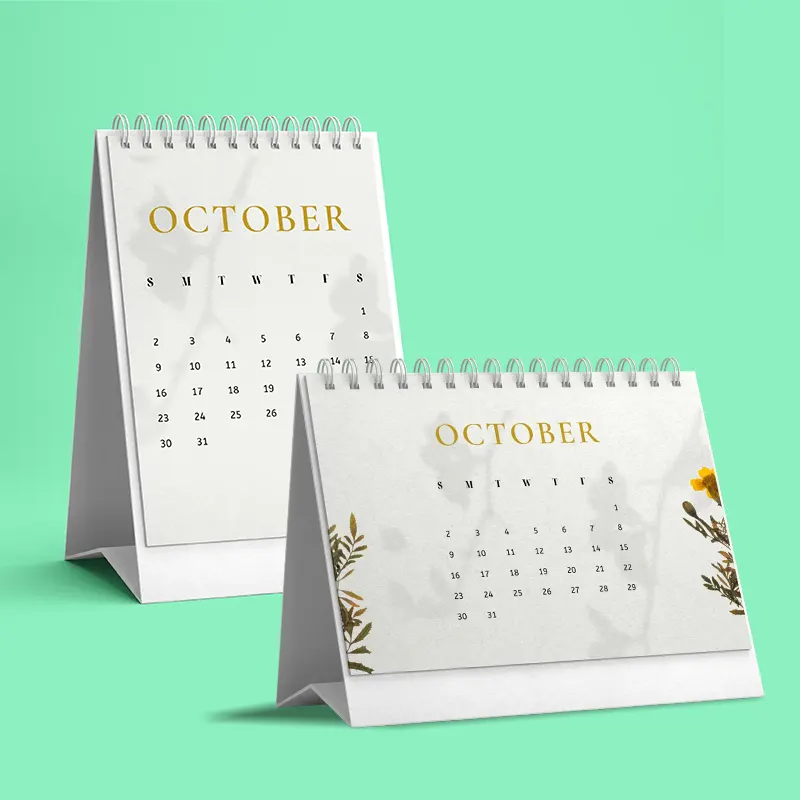 Common Desk Calendar Sizes