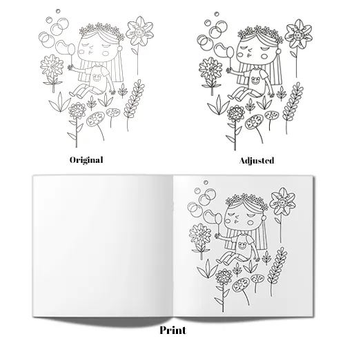 Free Coloring Book Design Optimization