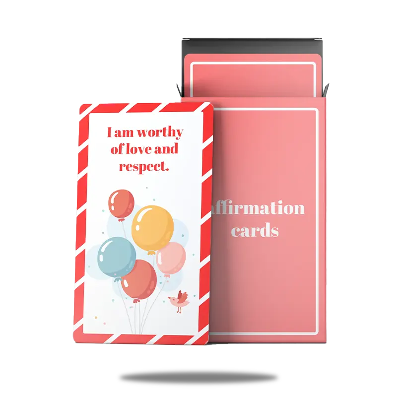 custom affirmation cards